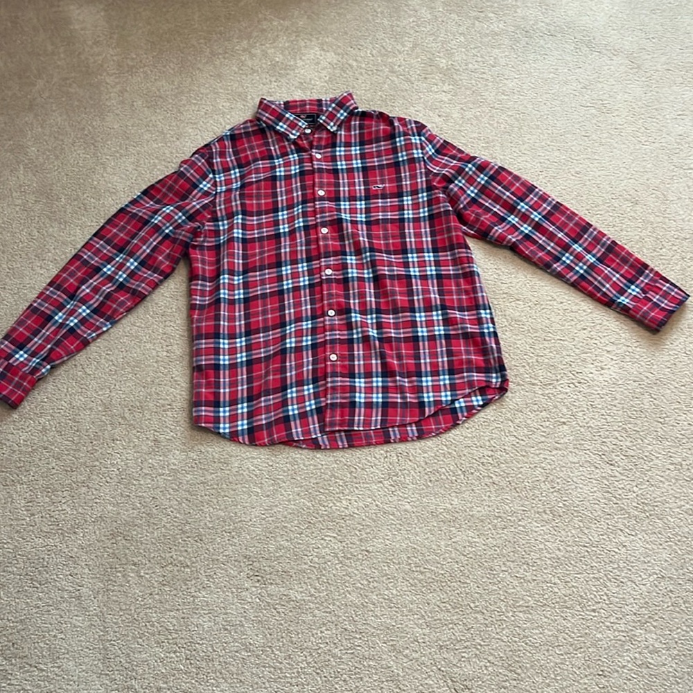 Vineyard Vines Plaid Flannel Shirt